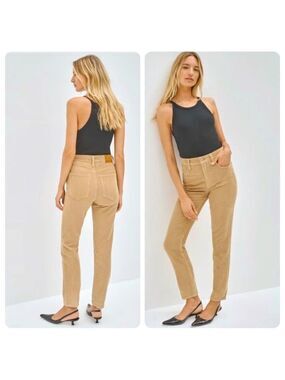 Aritzia Denim Forum The Yoko High Rise Slim Cords Corduroy Pants Size 26